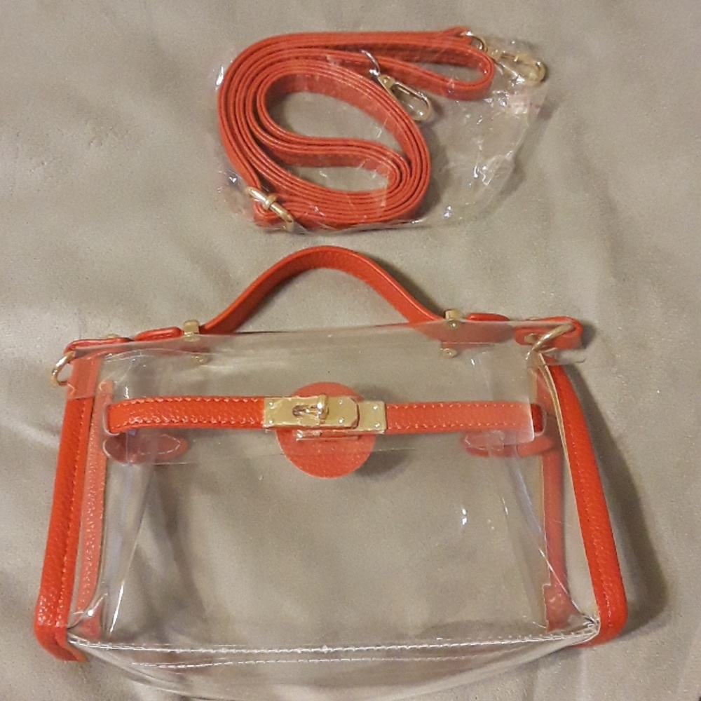 Jelly Transparent crossbody purse